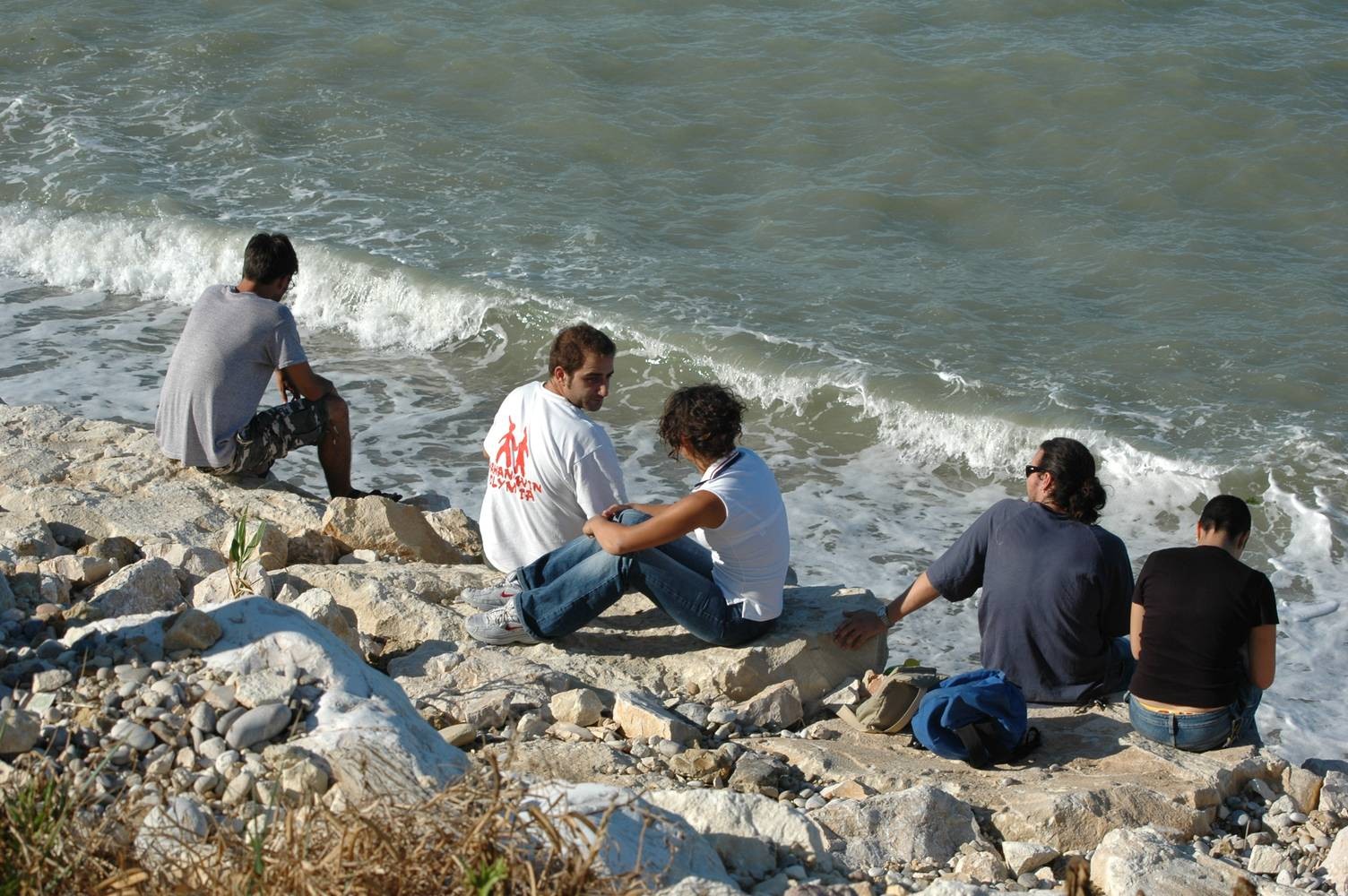 At the sea