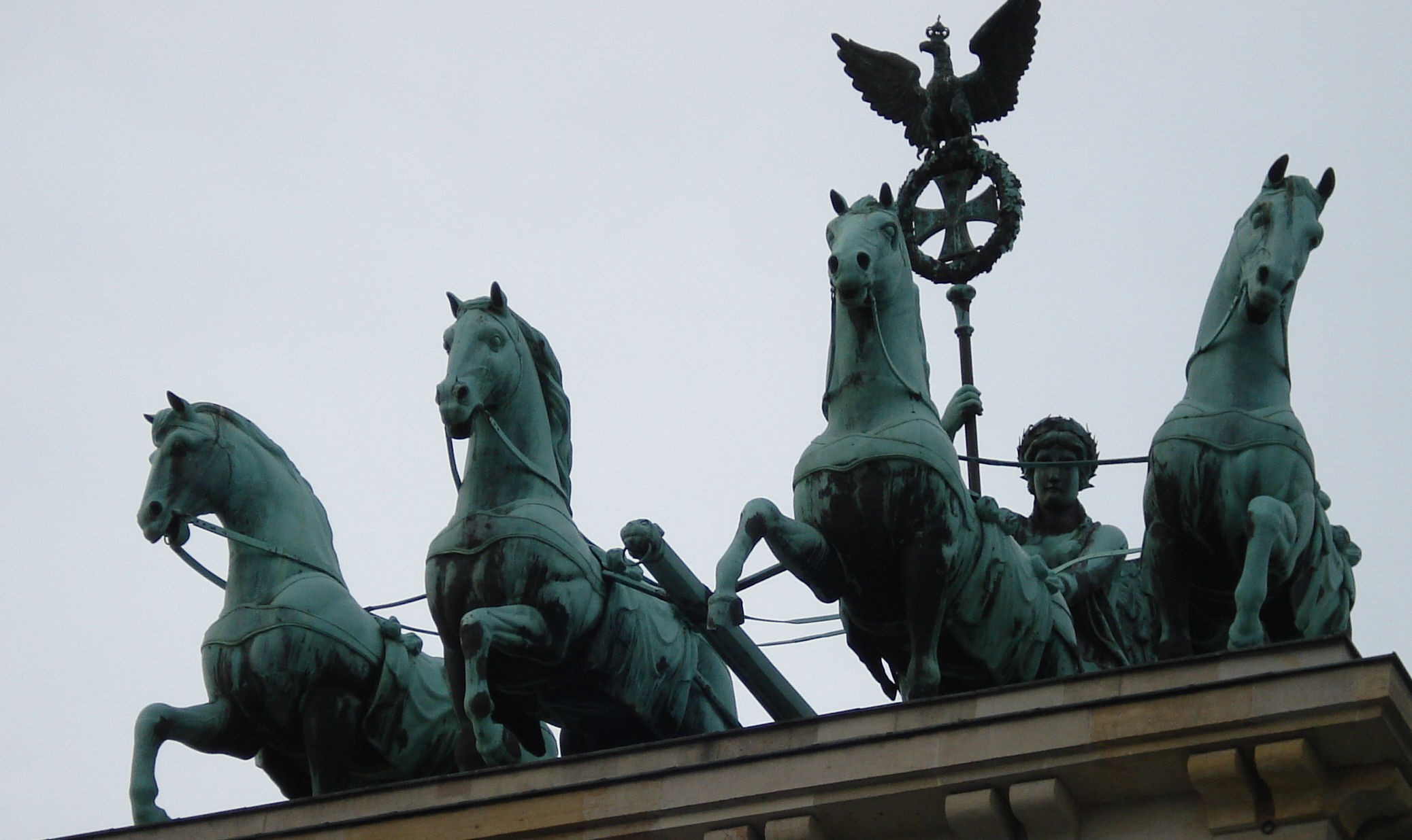 la quadriga sulla porta