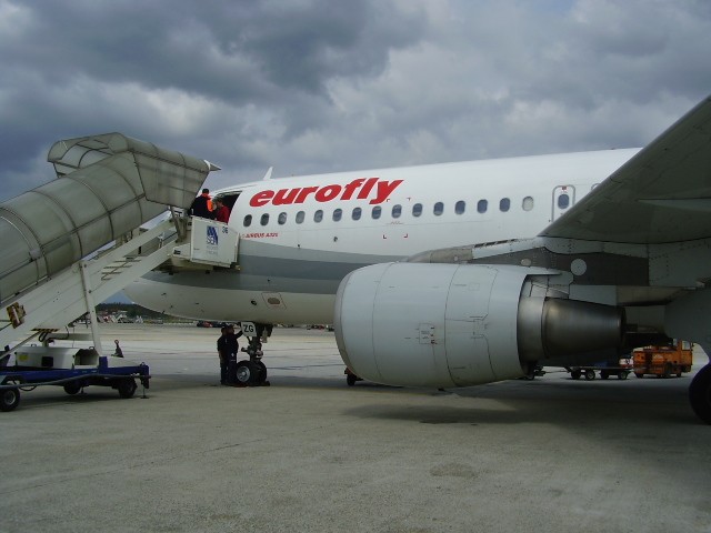 l'aereo nostro a Malpensa 