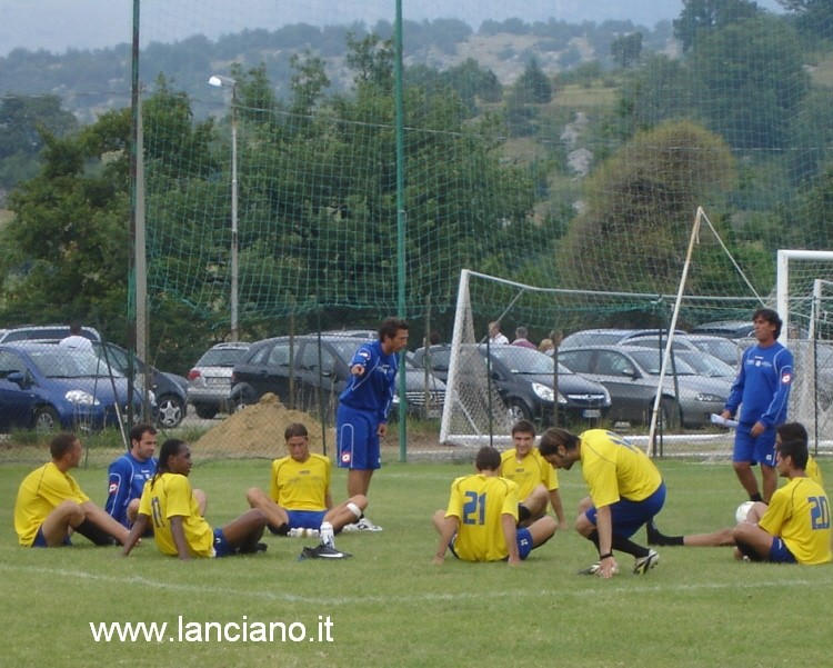 amichevole virtus-guastameroli (27 luglio 2008)