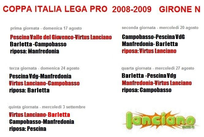 coppa italia 08/09