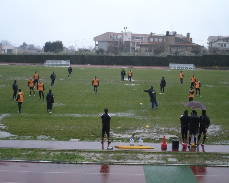 primo allenamento di pagliari