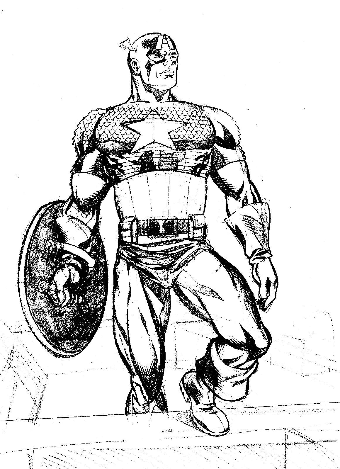 capitan america matita