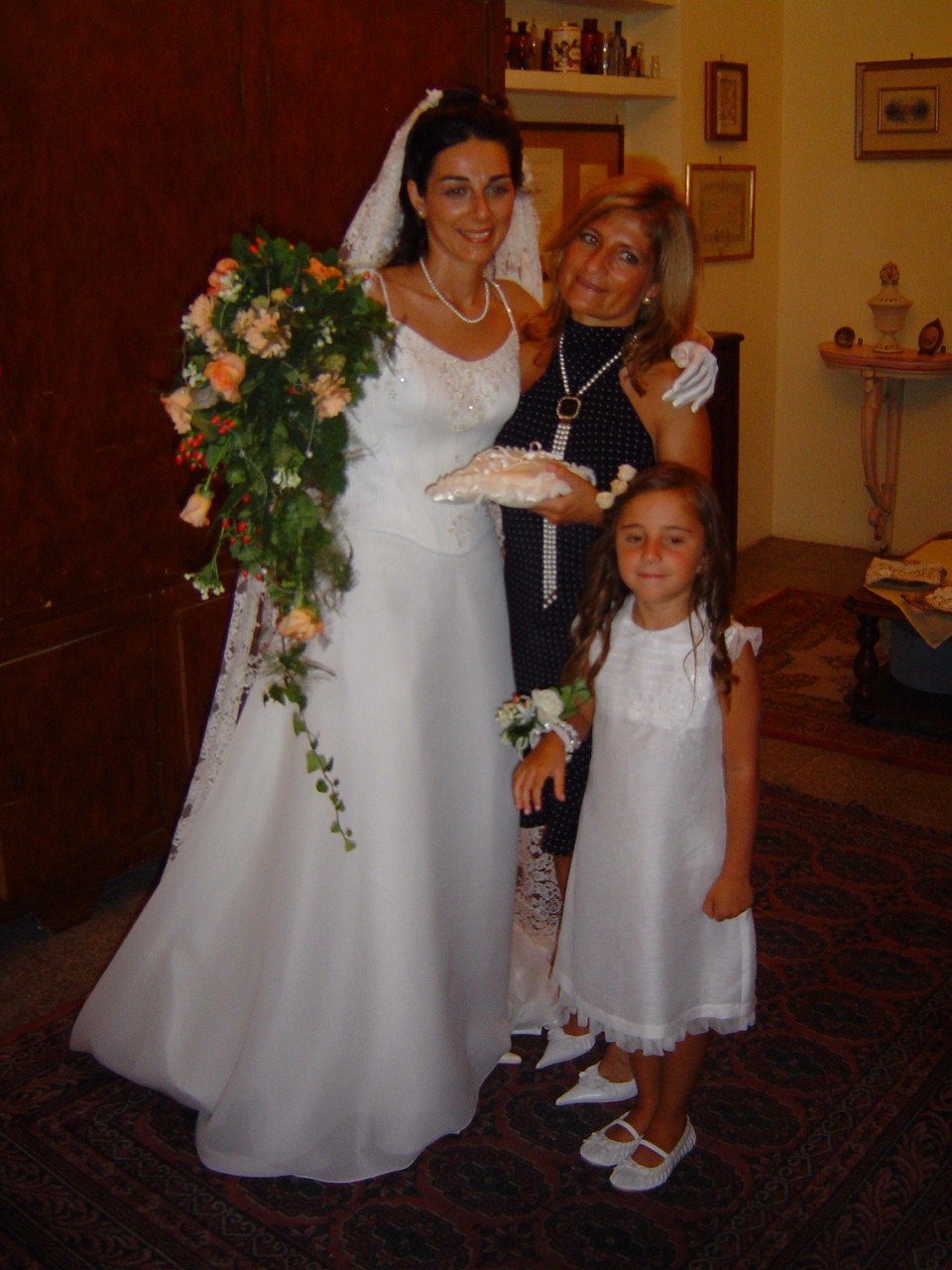 sposa damigella e testimone