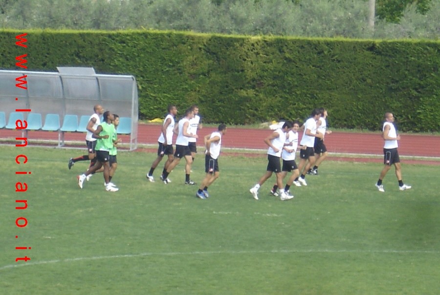 allenamento 4 giugno 2009