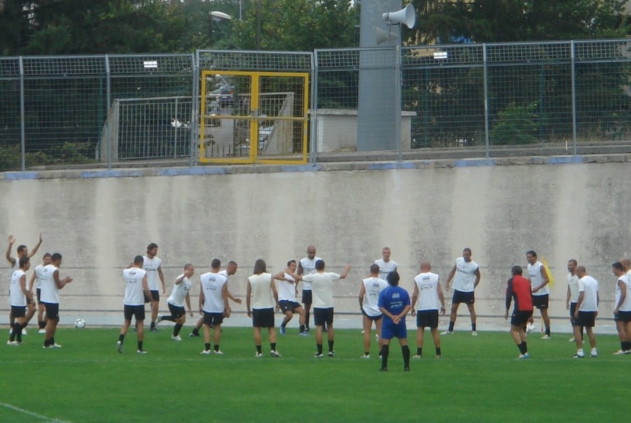 allenamento 13 agosto 2009