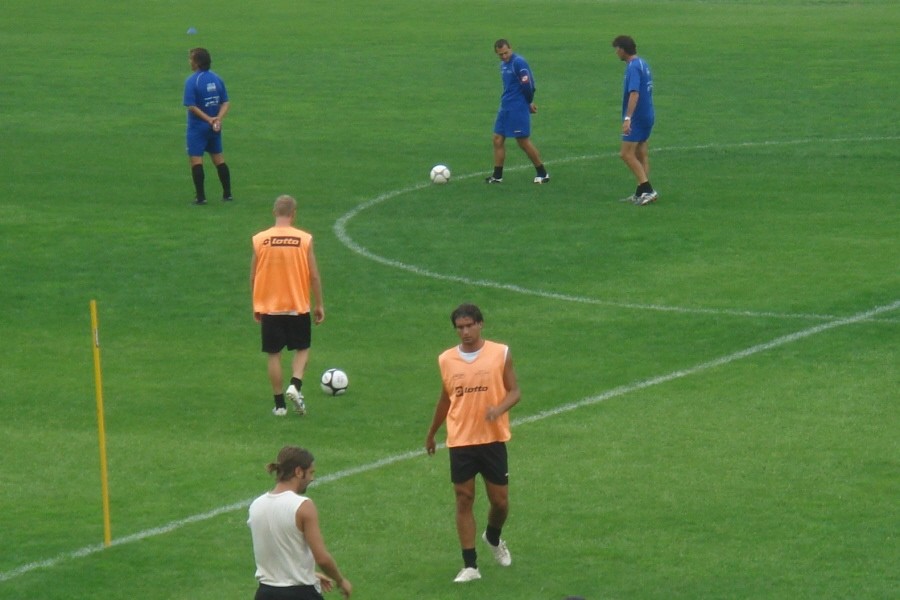 allenamento 13 agosto 2009