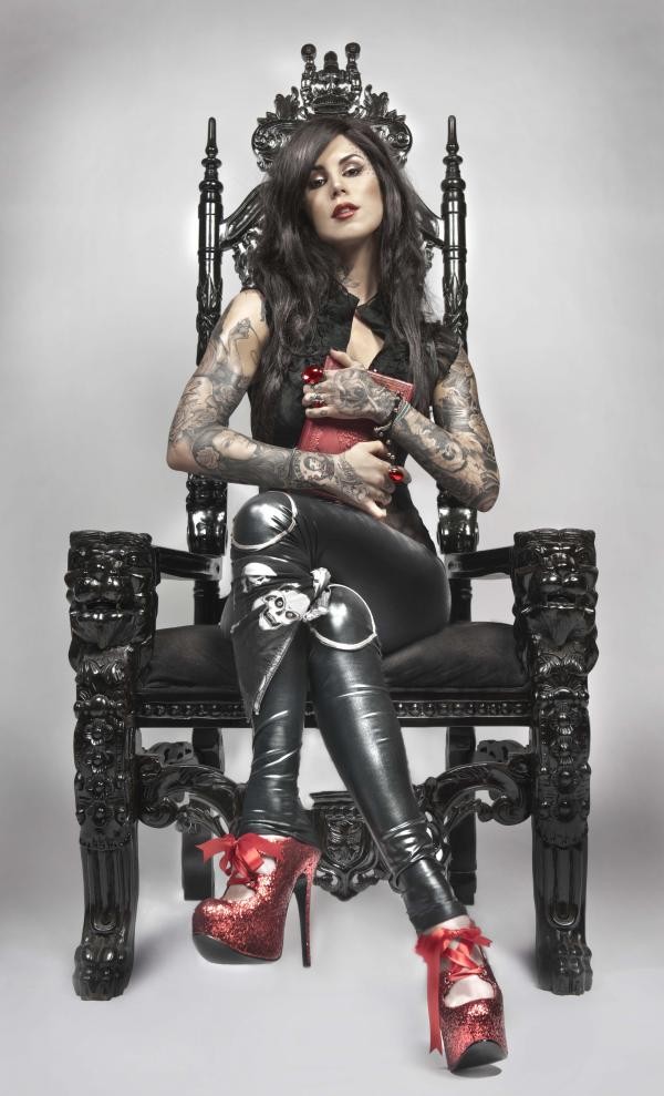 http://www.myspace.com/katvond