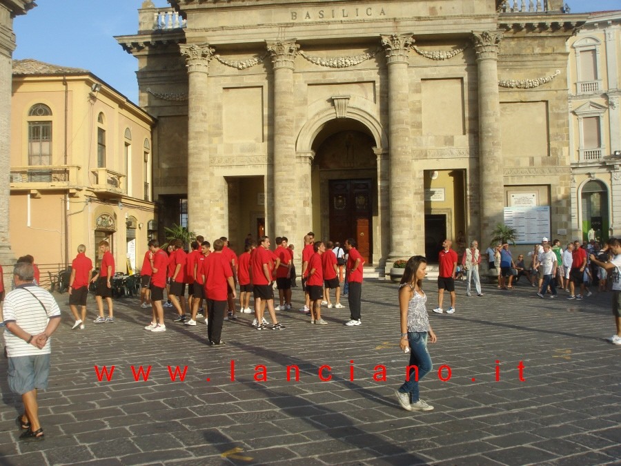 presentazione in piazza (primo settembre)