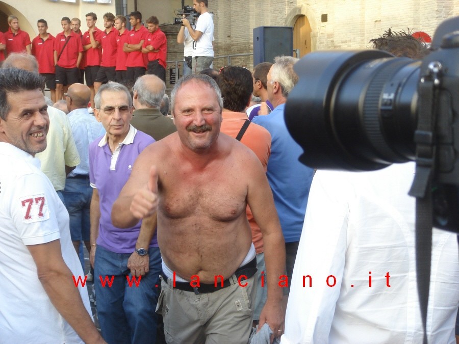 presentazione in piazza (primo settembre)