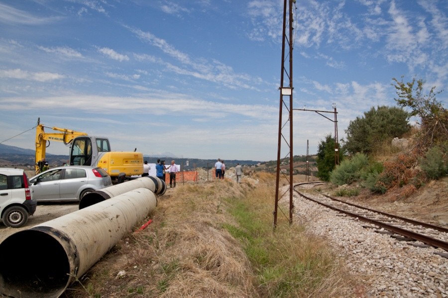 sasi, lavori a castel frentano (12 settembre 2011)