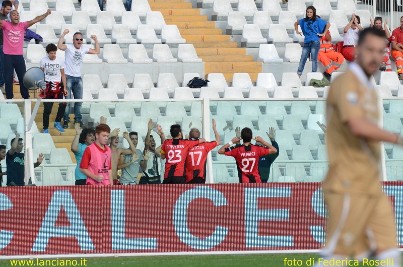 Virtus Lanciano-Pro Vercelli 1-1