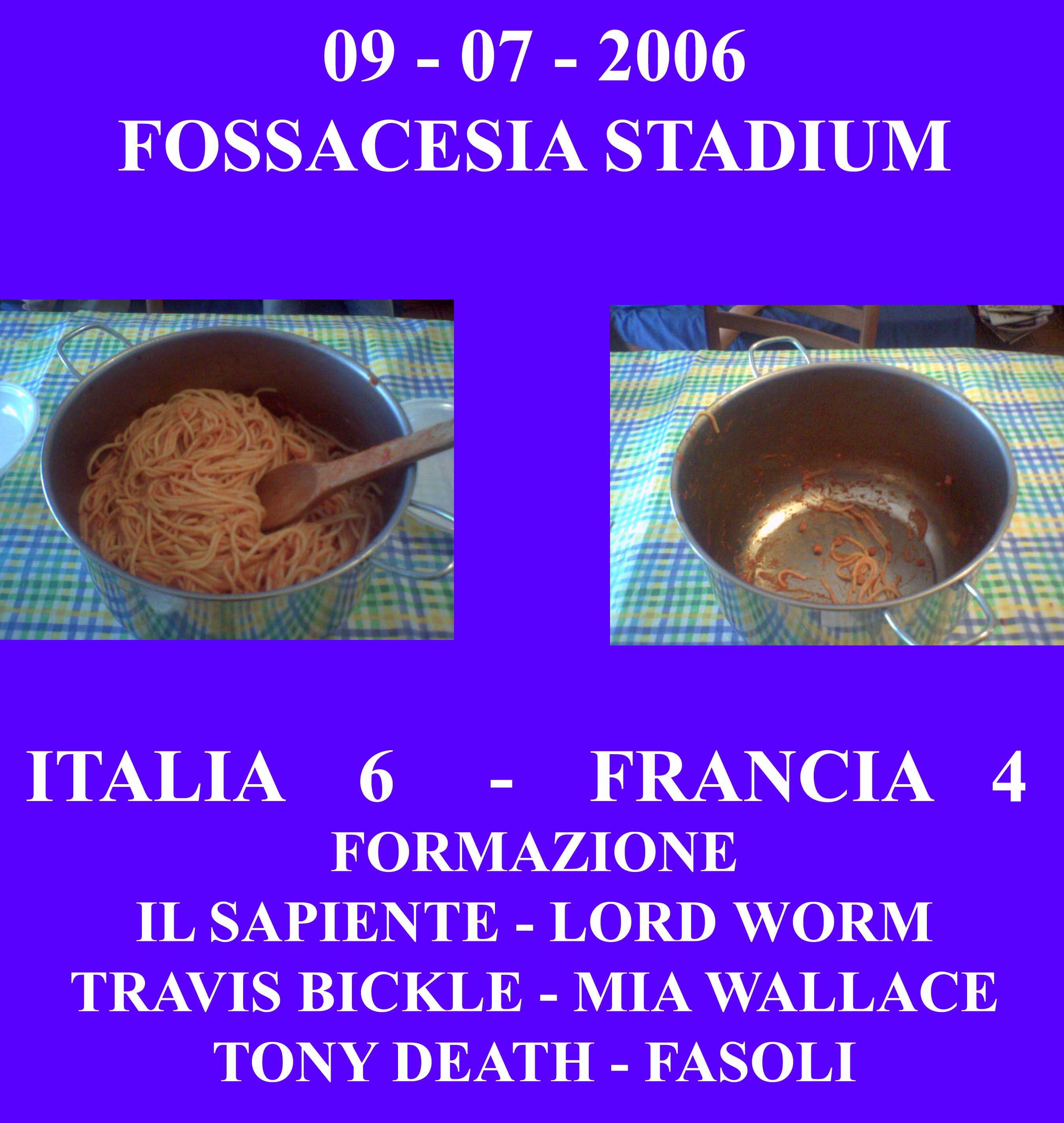 ITALIA - FRANCIA 6 - 4